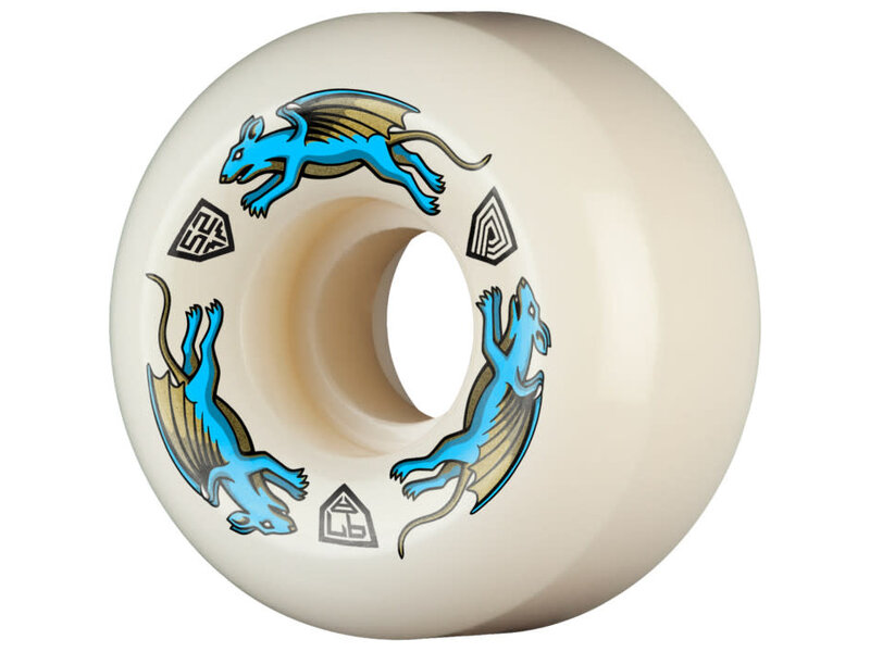 Powell Peralta Powell Peralta Dragon Formula Blue 97a Nano Rat Wheels - 52mm