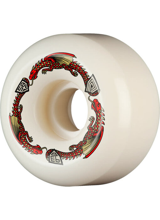 Powell Peralta Dragon Formula Red 93A Wheels - 58mm