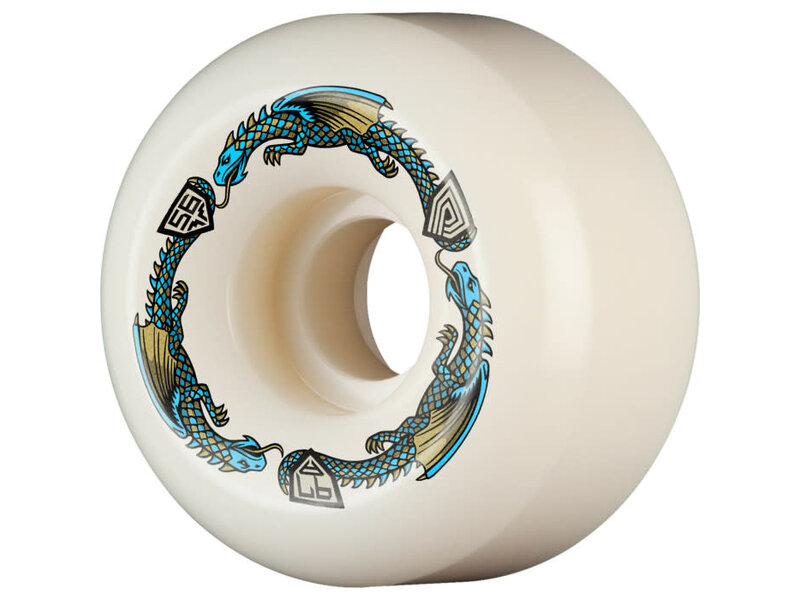 Powell Peralta Powell Peralta Dragon Formula Blue 97A Wheels - 56mm