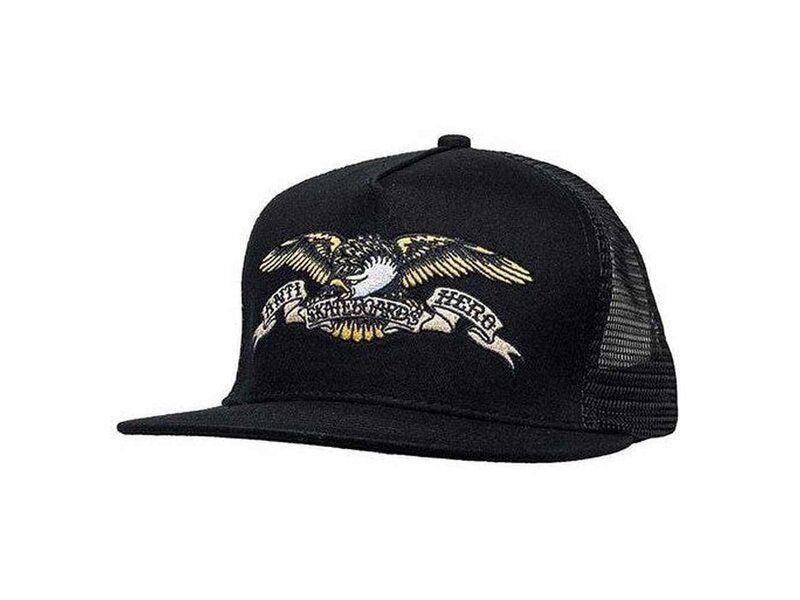 Anti Hero Anti Hero Eagle Emb Black Trucker Hat - Black