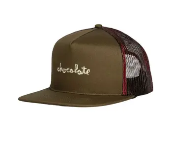 Chocolate Chunk Trucker Hat OSFA - Olive