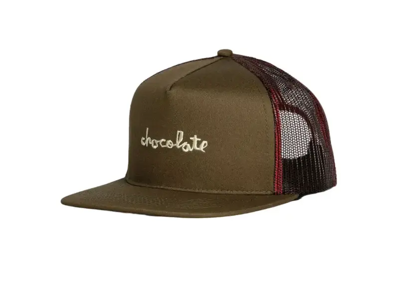 Chocolate Chocolate Chunk Trucker Hat OSFA - Olive