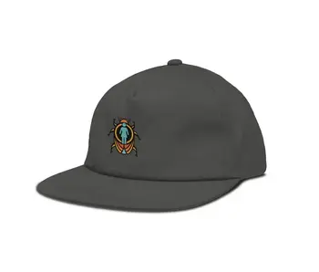 Girl Beetle Boss 5 Panel Hat - Graphite
