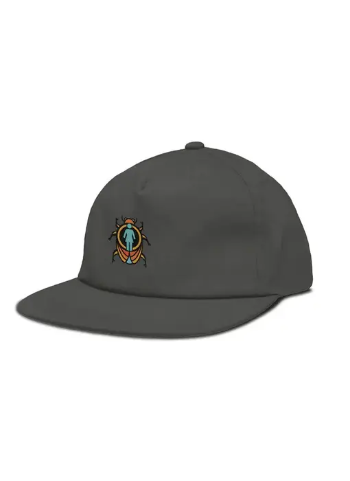 Girl Beetle Boss 5 Panel Hat - Graphite
