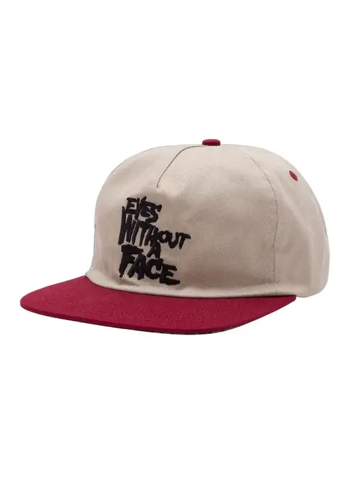 Hockey EWOF Baseball Cap - Tan/ Burgundy
