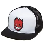 Spitfire Spitfire Bighead Fill Trucker Hat - White/Blk