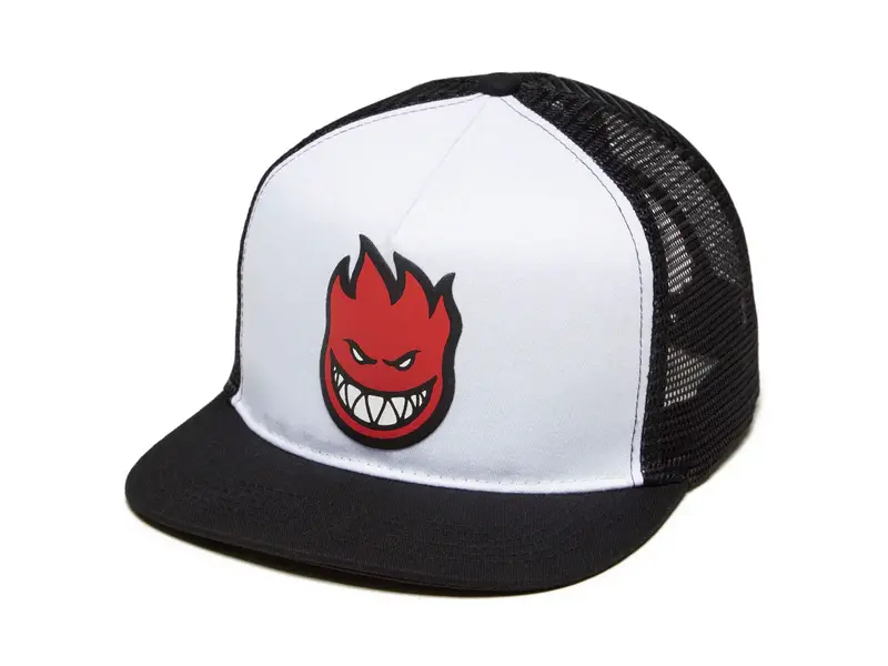 Spitfire Spitfire Bighead Fill Trucker Hat - White/Blk