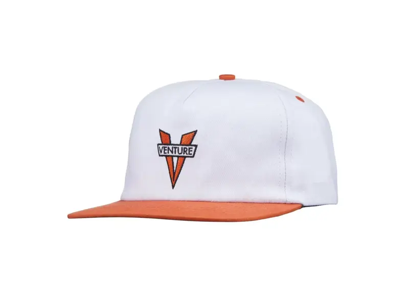 Venture Venture Heritage Snapback - White/Orange