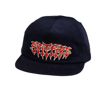 Spitfire Demon Script Snapback Hat - Navy