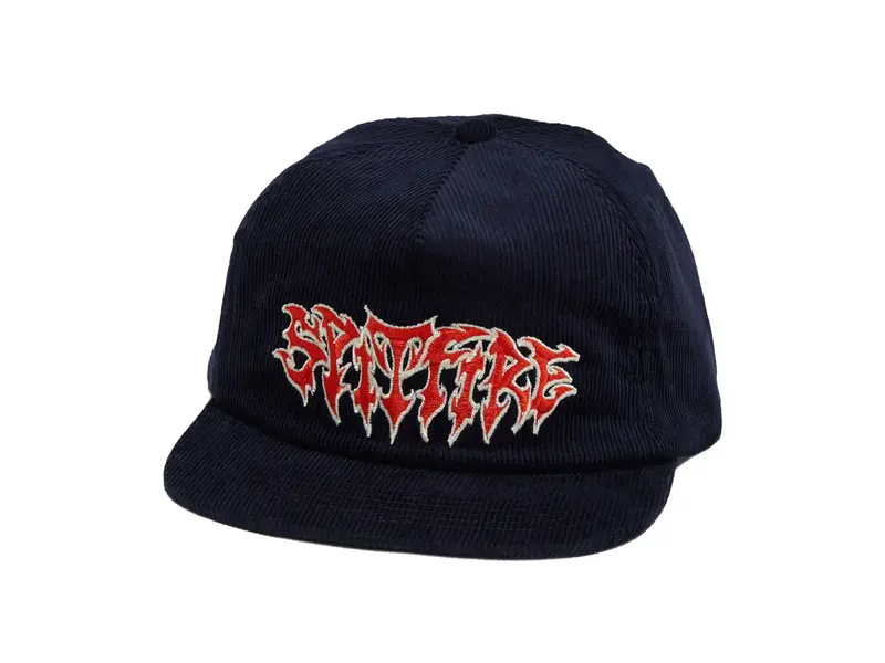 Spitfire Spitfire Demon Script Snapback Hat - Navy