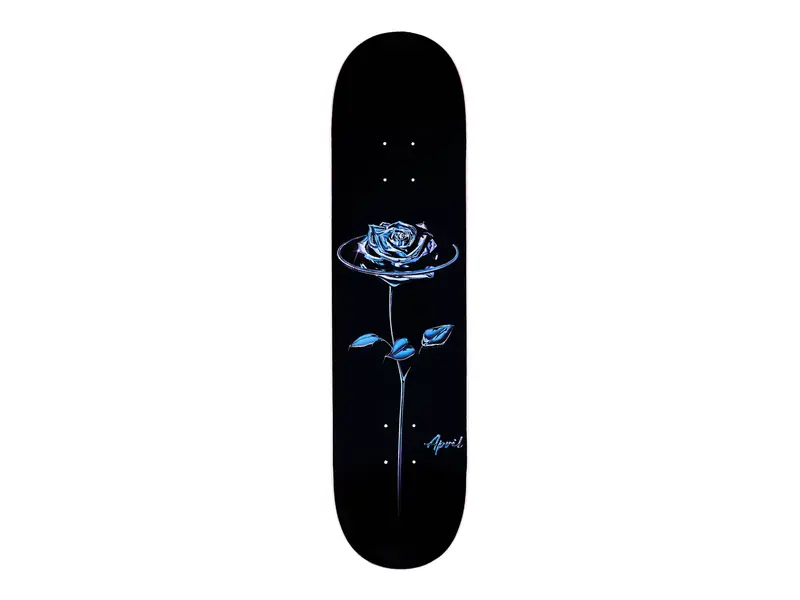 April April Chrome Rose Black Deck - 8.125