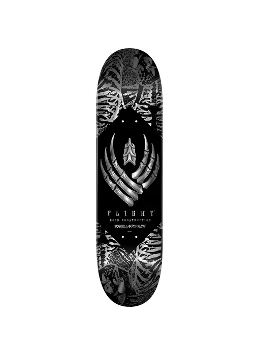 Powell Peralta Skeleton Silver Foil Flight Deck - 8.25