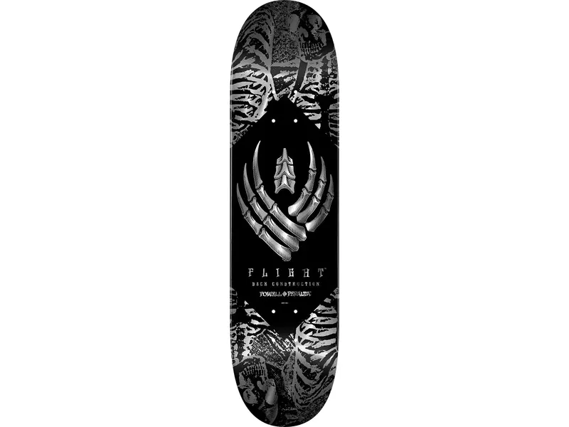 Powell Peralta Powell Peralta Skeleton Silver Foil Flight Deck - 8.25
