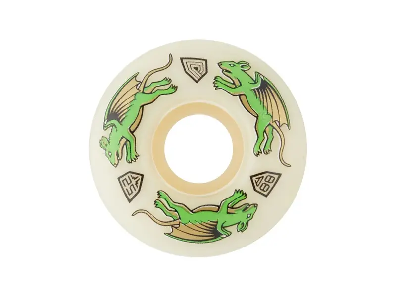 Powell Peralta Powell Peralta Dragon Formula Green 88a Nano Rat Wheels - 54mm