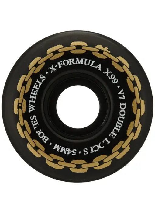 Bones X-Formula V7 Double Lock 99a Black Wheels