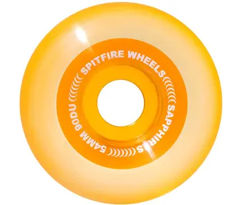 Spitfire 90D Sapphires Wheels - Clear/Orange 54mm