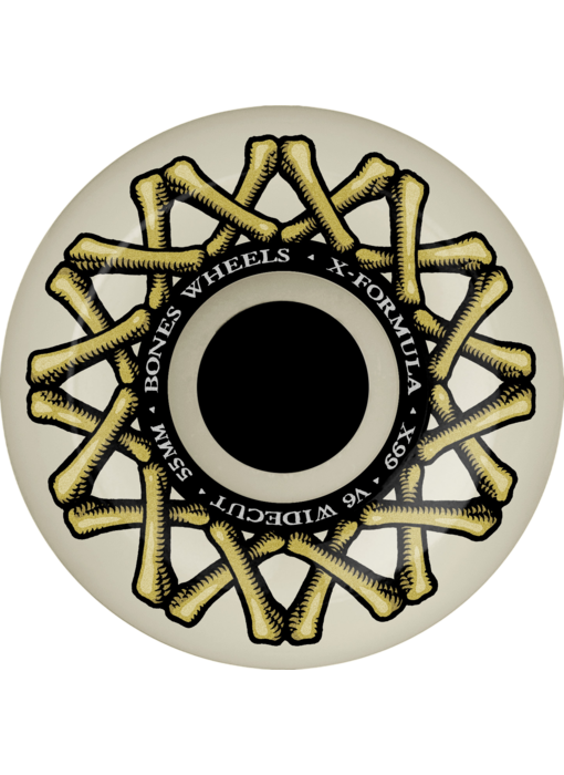 Bones X-Formula V6 Widecut 99a Wheels - 55mm
