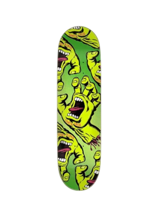 Santa Cruz Crowded Hand Deck - 8.5