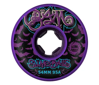 Slime Ball Bam Margera Purple Hardline 95a Wheels - 54