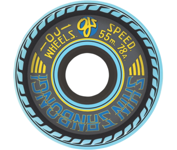 OJ Shin Sanbongi Mini Super Juice Blue 78a Wheels - 55mm