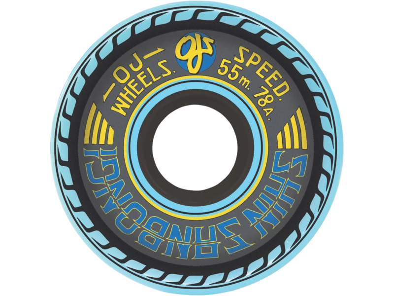 OJ Wheels OJ Shin Sanbongi Mini Super Juice Blue 78a Wheels - 55mm