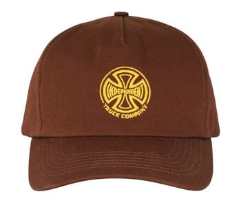 Independent Truck Co Legacy Snapback Unstructured Hat - Brown