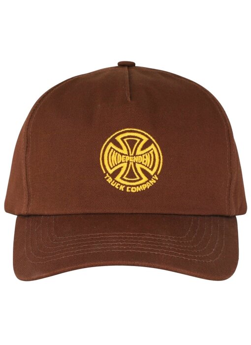Independent Truck Co Legacy Snapback Unstructured Hat - Brown