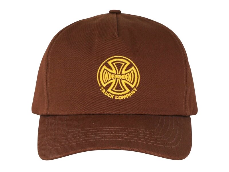 Independent Independent Truck Co Legacy Snapback Unstructured Hat - Brown