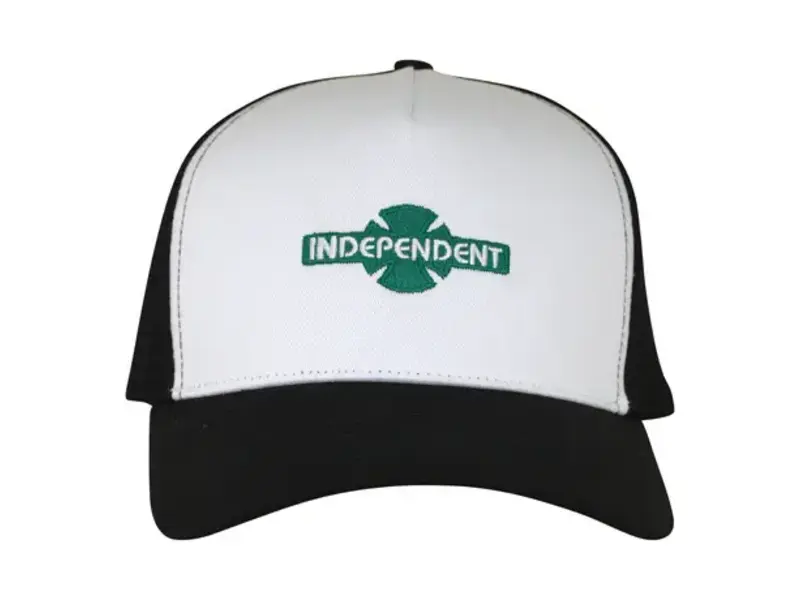 Independent Independent OGBC Legacy Snapback Structured Hat - White/DK Green