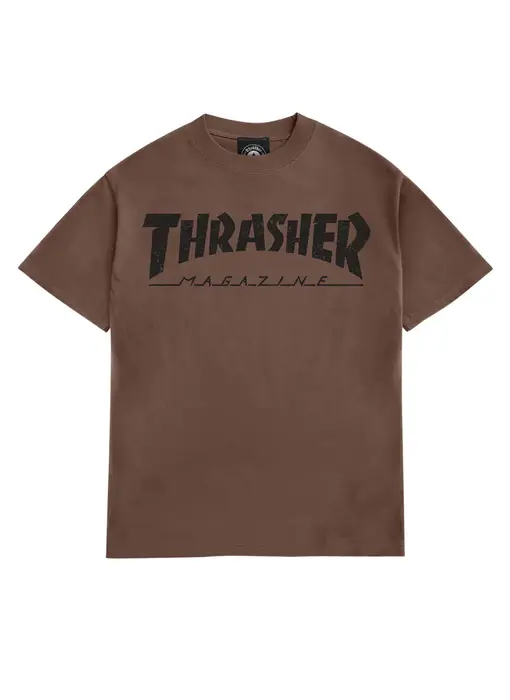 Thrasher Mag Logo Vintage - Chocolate