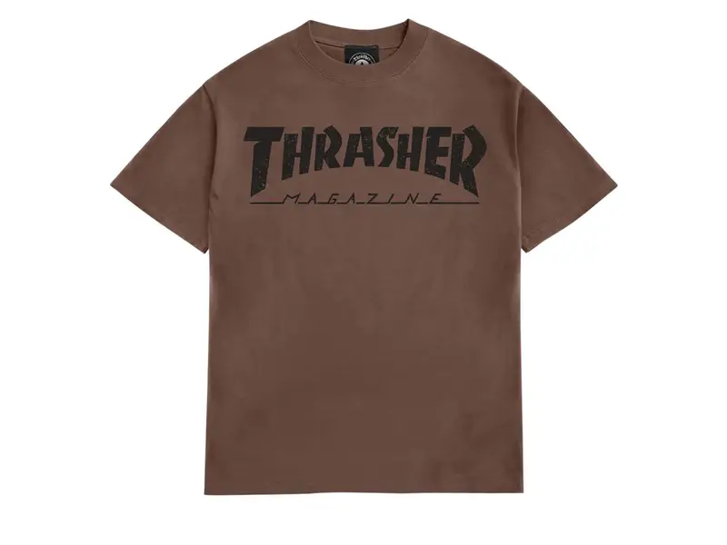 Thrasher Thrasher Mag Logo Vintage - Chocolate