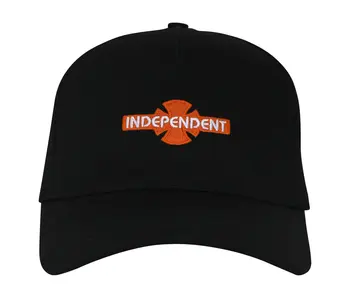 Independent OGBC Legacy Snapback Structured Hat - Black/Orange