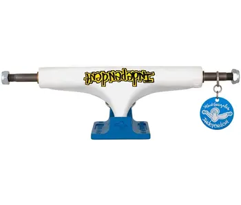 Independent 146 Stage 4 Mark Gonzales Flat White Blue Truck