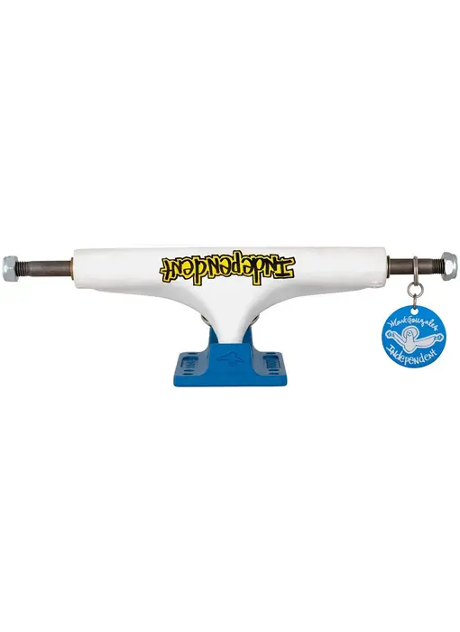 Independent 146 Stage 4 Mark Gonzales Flat White Blue Truck