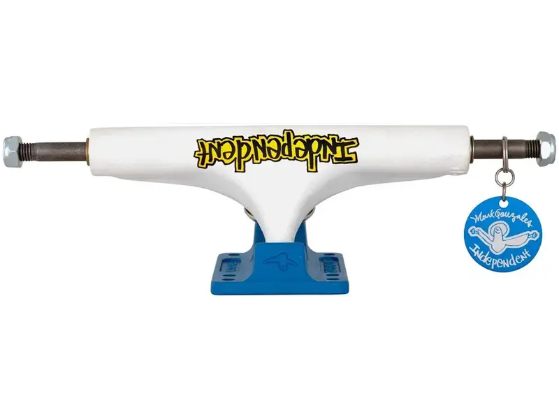 Independent Independent 146 Stage 4 Mark Gonzales Flat White Blue Truck
