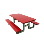 Slushcult Slushcult Picnic Table - Red