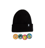 Girl Girl Legend Head Patch Beanie - Black