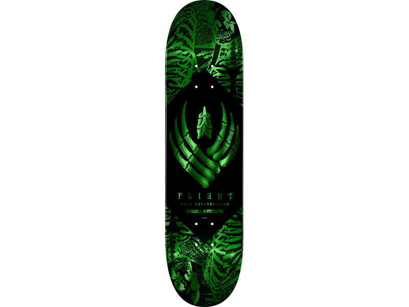 Powell Peralta Powell Peralta Skeleton Green Foil Flight Deck - 8.5