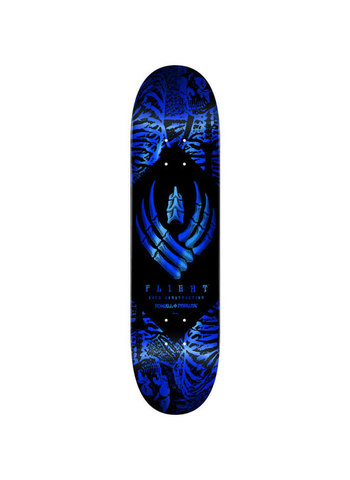Powell Peralta  Skeleton Blue Foil Flight Deck - 8.75