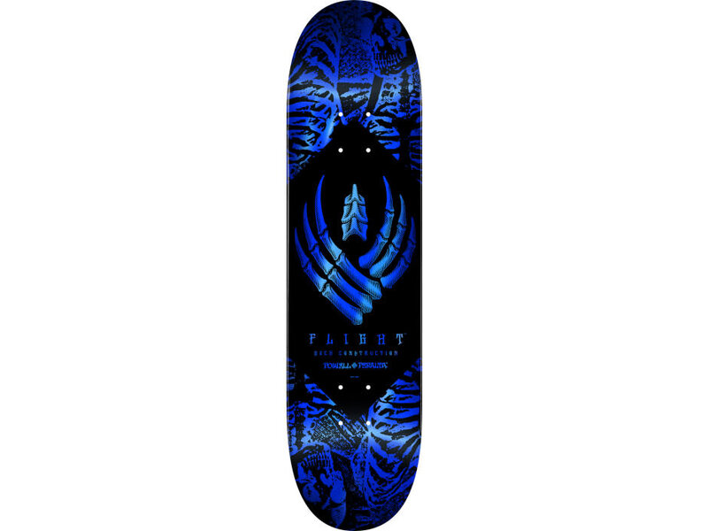 Powell Peralta Powell Peralta  Skeleton Blue Foil Flight Deck - 8.75