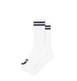 Polar Polar Happy Sad Long Socks White/Navy