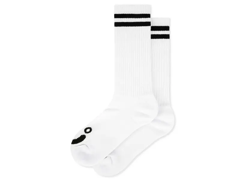 Polar Polar Happy Sad Socks White 7-9