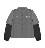 huf Huf x Spitfire Union Work Black/White Shirt