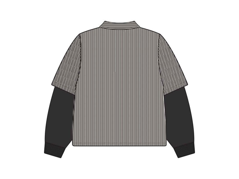 huf Huf x Spitfire Union Work Black/White Shirt