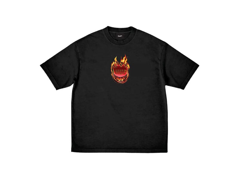 huf Huf x Spitfire Flame Galaxies Black Shirt