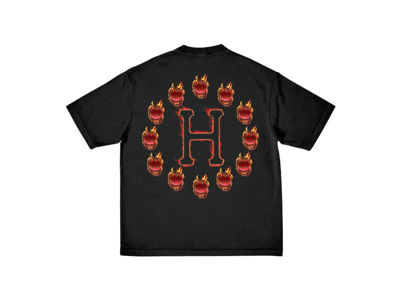 huf Huf x Spitfire Flame Galaxies Black Shirt