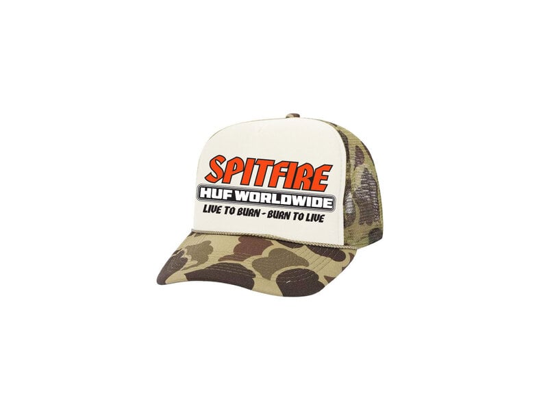 huf Huf x Spitfire Burn Forever Trucker Hat