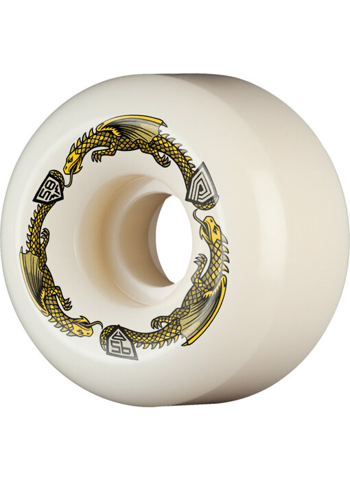 Powell Peralta Dragon Formula 95A Yellow Wheels - 58mm