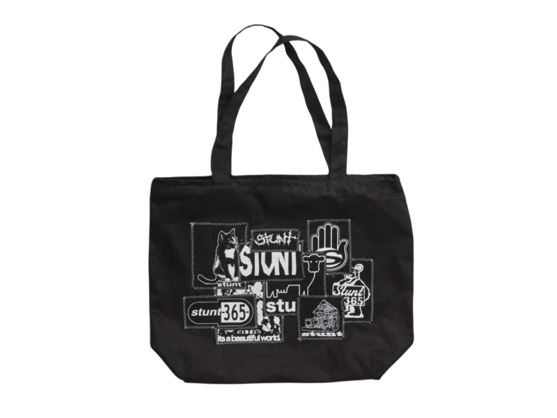 Stunt365 Stunt365 Patchwork Totebag - Black
