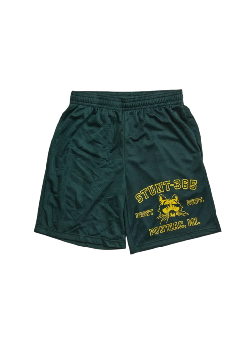 Stunt365 Print Dept. Green Shorts